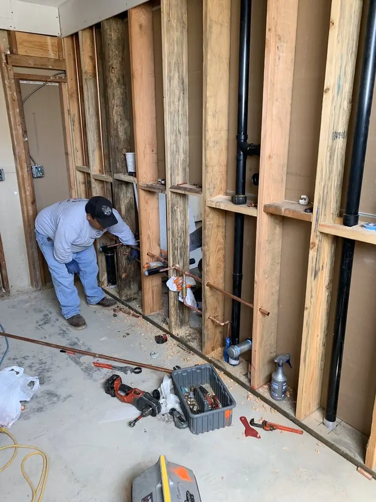 Commercial rough-in plumbing for Gas Line Repair in Fire Island